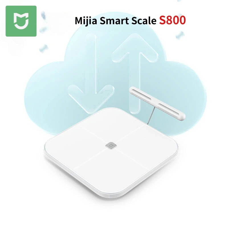 Body Fat Scale Smart - Mijia Smart Scale S800 8-elektrode lichaamsvetweegschaal