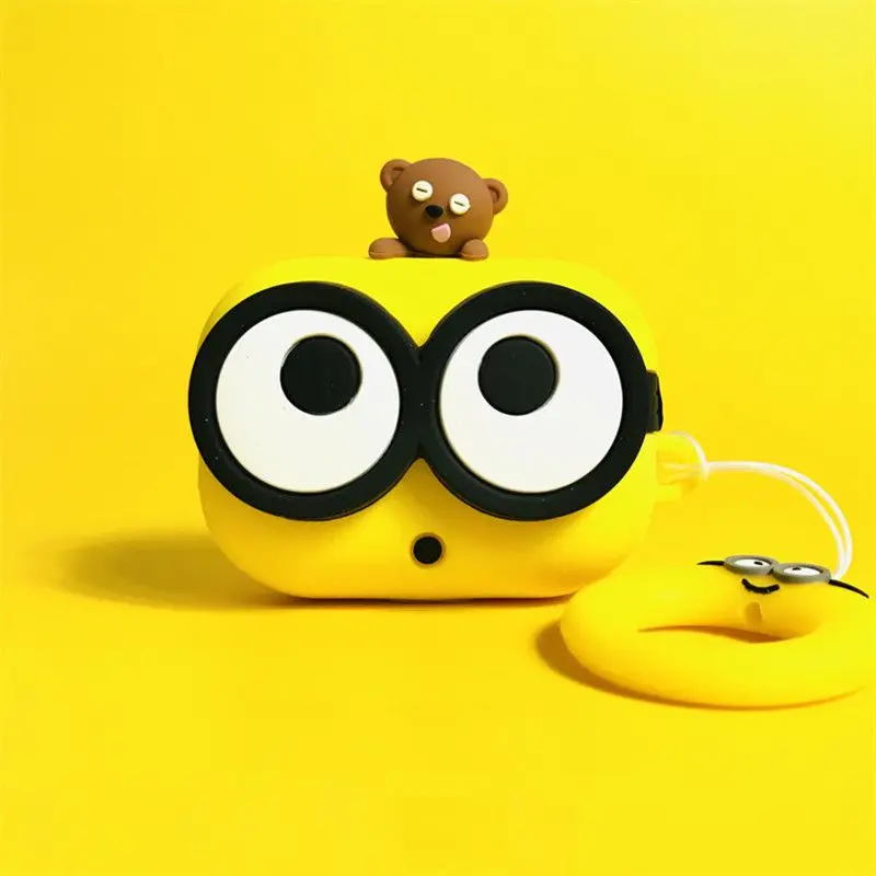 Electronics For Home - Minionsed schattige cartoon siliconen hoes voor