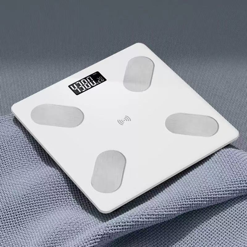 Body Fat Scale Smart - Lichaamsvetweegschaal Slimme draadloze digitale badkamervolgweegschaal Lichaamssamenstellingsanalysator