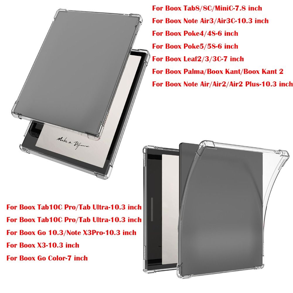 Transparante E-Ink Tablet Case - E-Ink Tablet Reader recensie en prijs