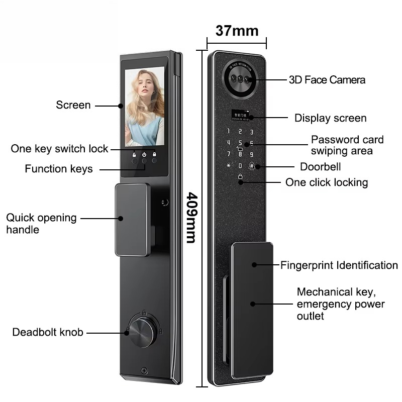 Tuya WiFi Smart Door Lock, bio - Electronics For Home recensie en prijs