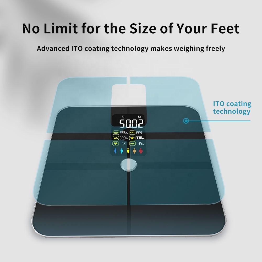 Slimme elektronische weegschaa - Body Fat Scale Smart recensie en prijs