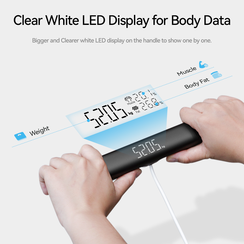 Slimme weegschaal voor lichaam - Body Fat Scale Smart recensie en prijs