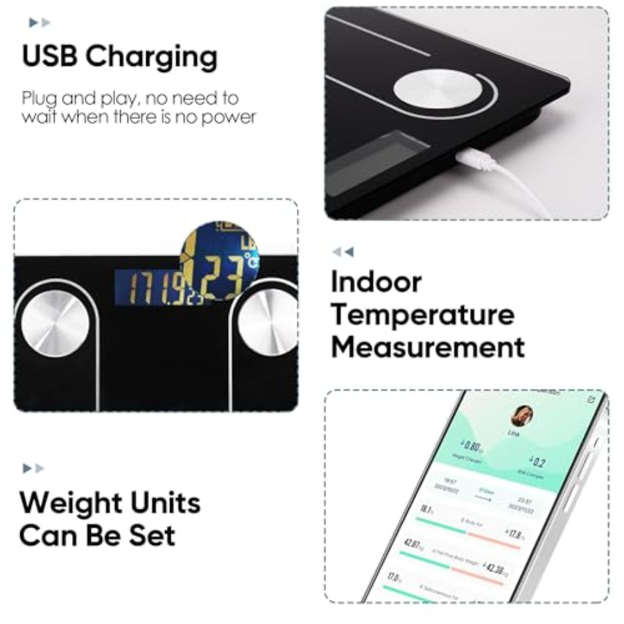 Slimme Bluetooth lichaamsvetwe - Body Fat Scale Smart recensie en prijs