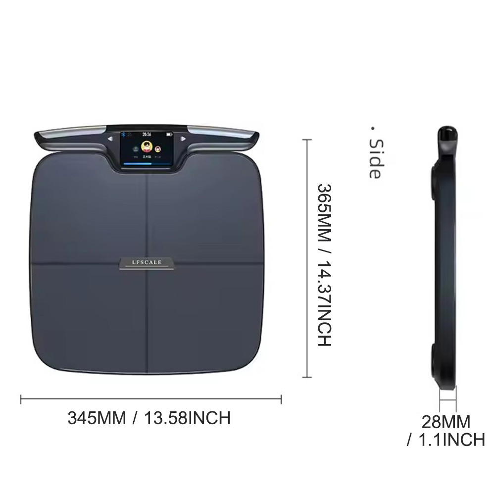 Slimme weegschaal voor lichaam - Body Fat Scale Smart recensie en prijs