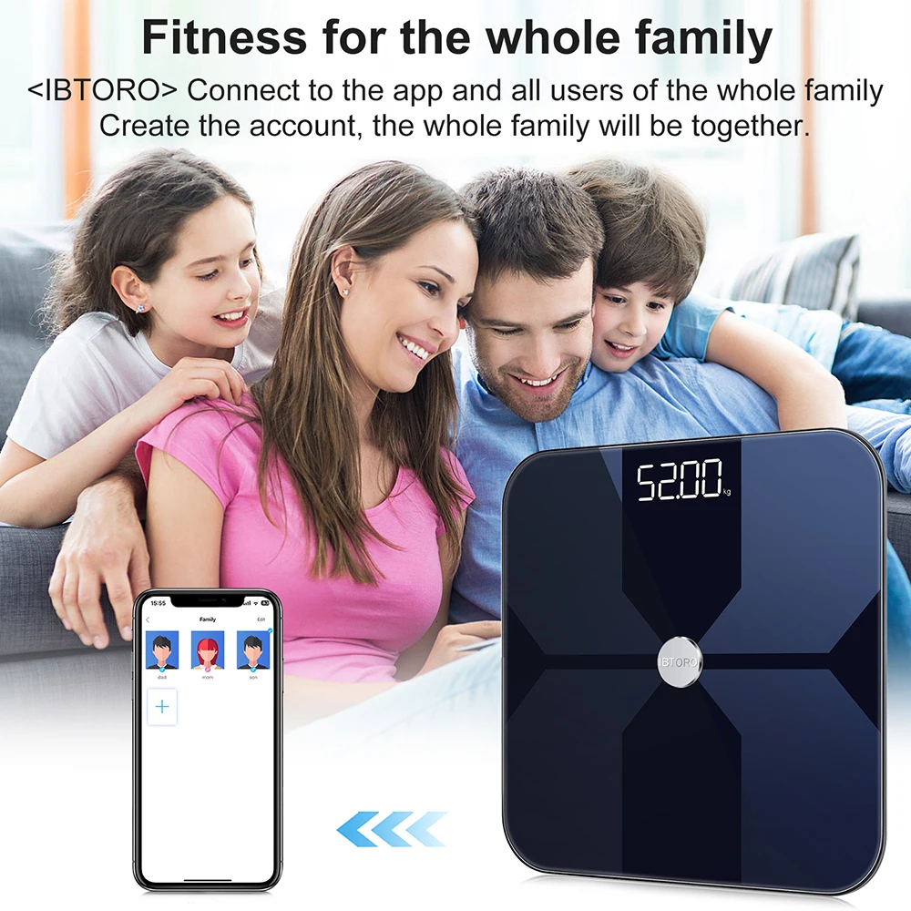 Lichaamsvetweegschaal Wifi Hom - Body Fat Scale Smart recensie en prijs